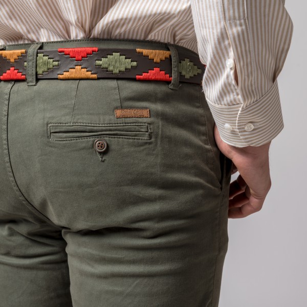 PANTALON CHINO CLASSIC VERDE 2