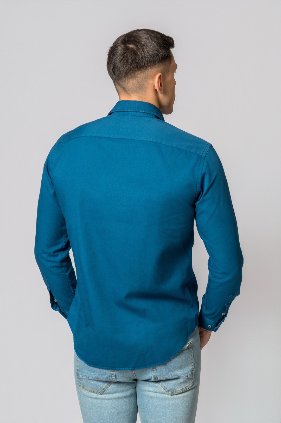 PETROL BLUE SHIRT
