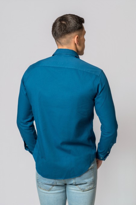 PETROL BLUE SHIRT