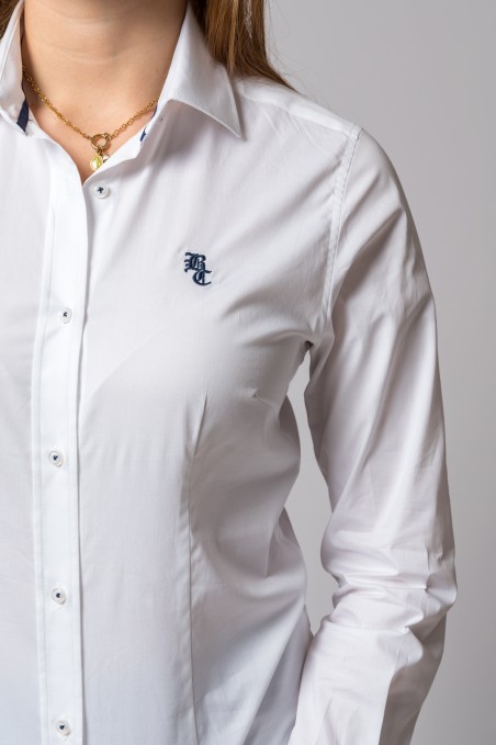 CAMISA LISA NIEVE