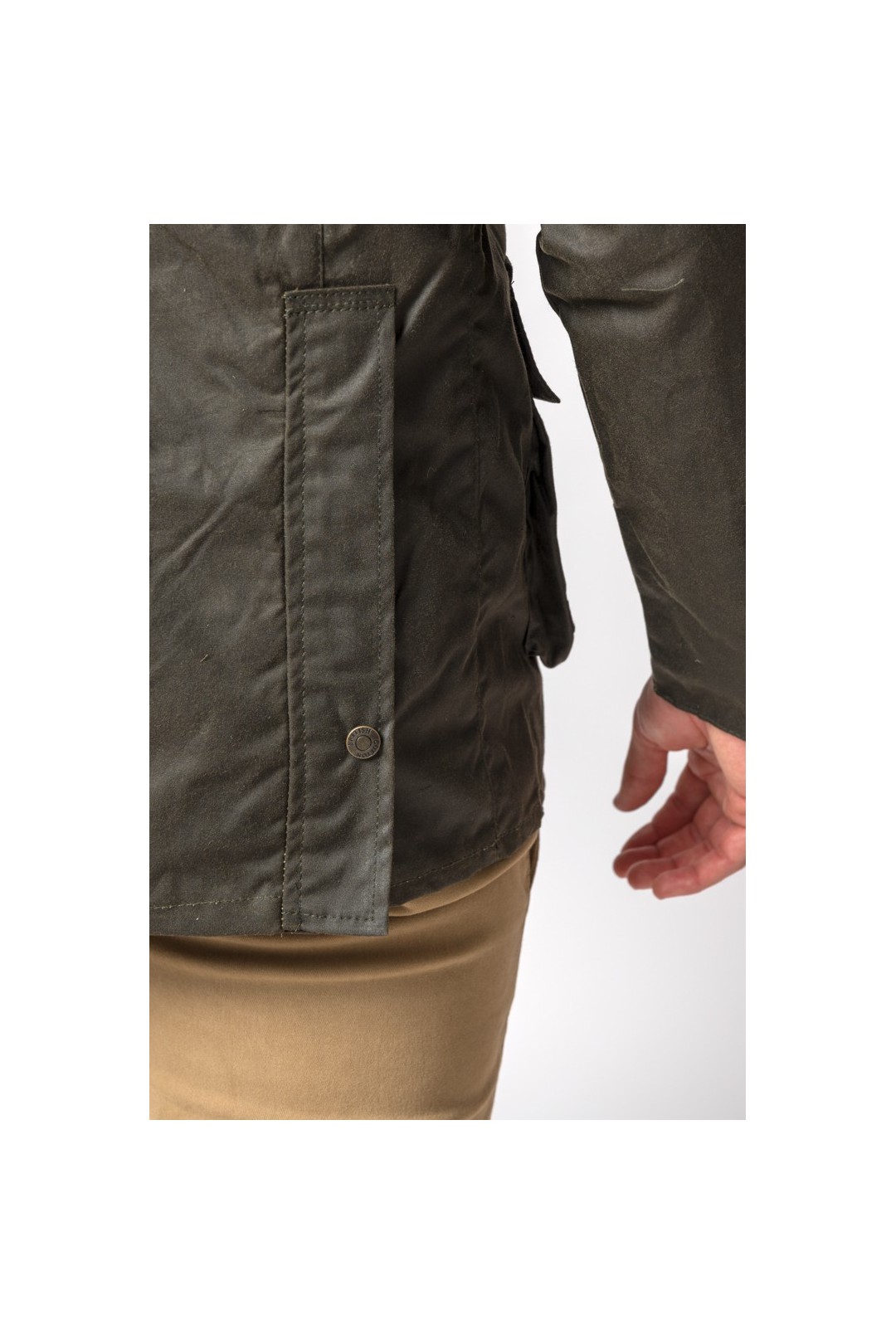 CHAQUETA ENCERADA WAX SLIM FIT