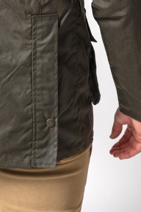 CHAQUETA ENCERADA WAX SLIM FIT