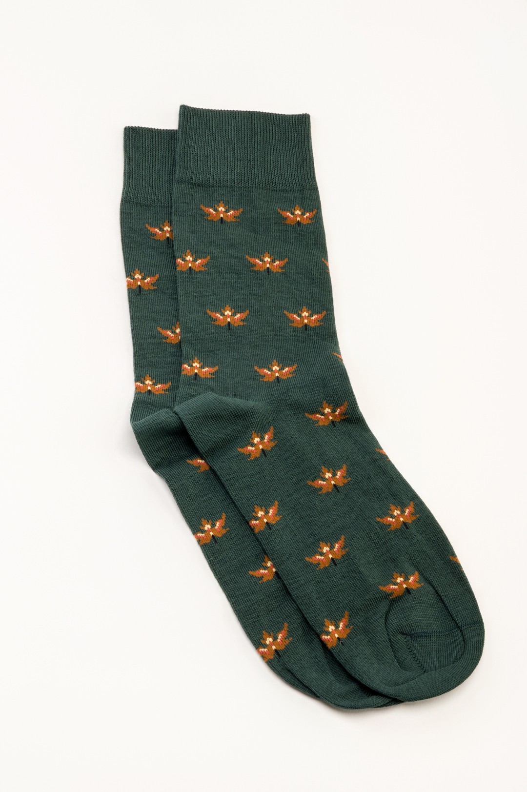 CALCETIN HOJA VERDE