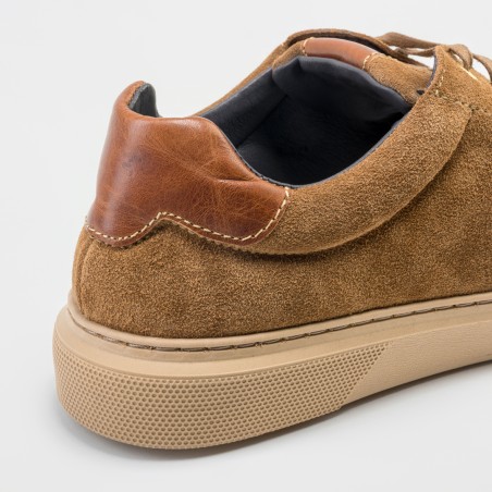 ZAPATILLA PIEL CAMEL