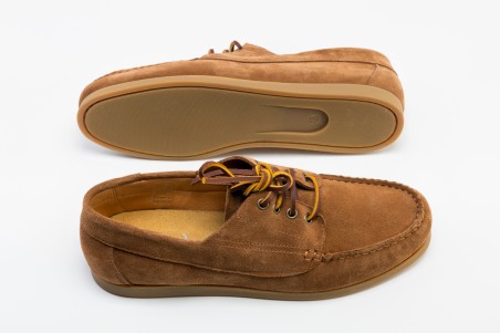ZAPATO NÁUTICO PIEL MARRÓN