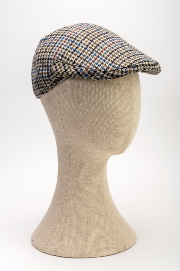 GORRA TWEED CUADROS 2