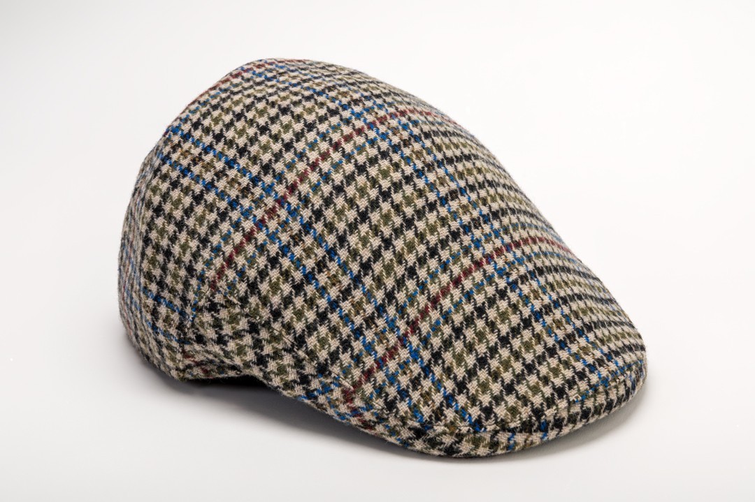 GORRA TWEED CUADROS
