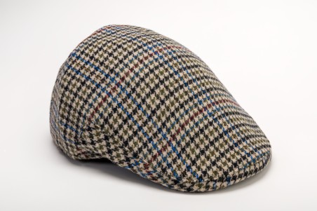 GORRA TWEED CUADROS