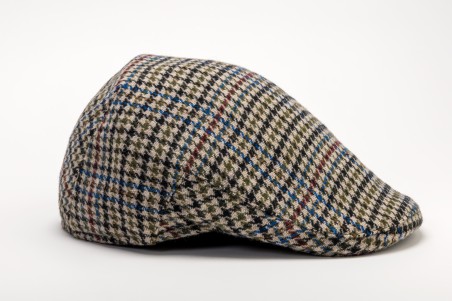 GORRA TWEED CUADROS
