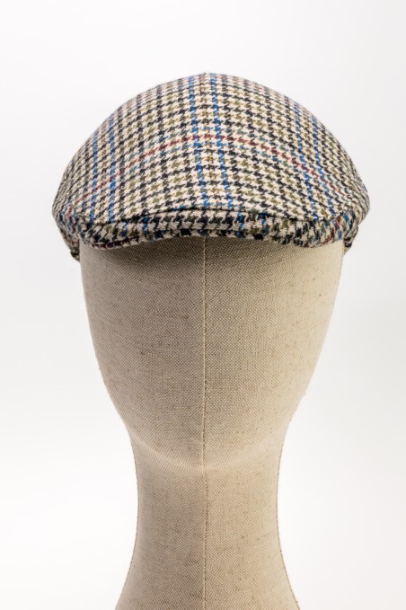 GORRA TWEED CUADROS
