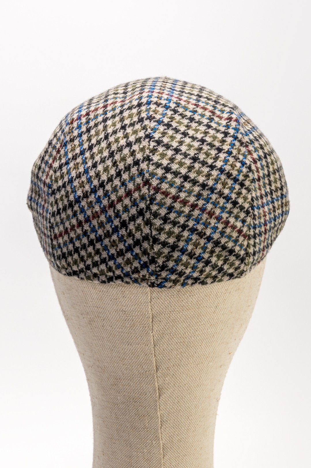 GORRA TWEED CUADROS