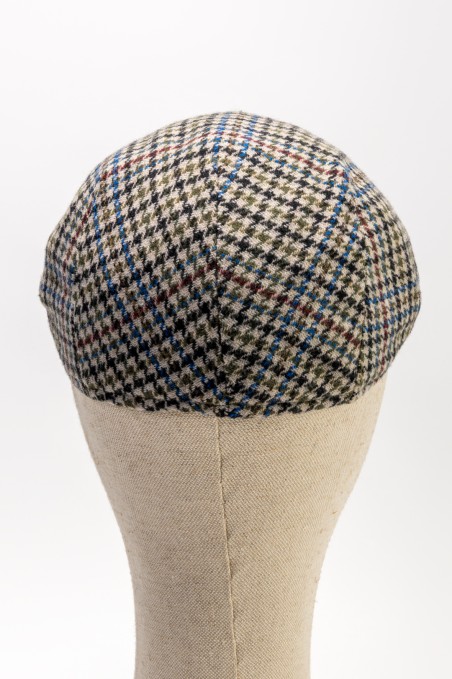 GORRA TWEED CUADROS