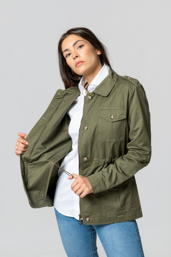 SAHARIANA KENIA VERDE KAKI 2