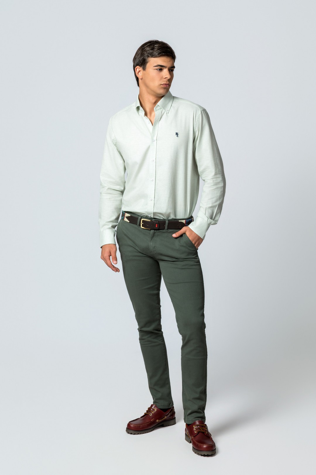 CAMISA SOLID VERDE