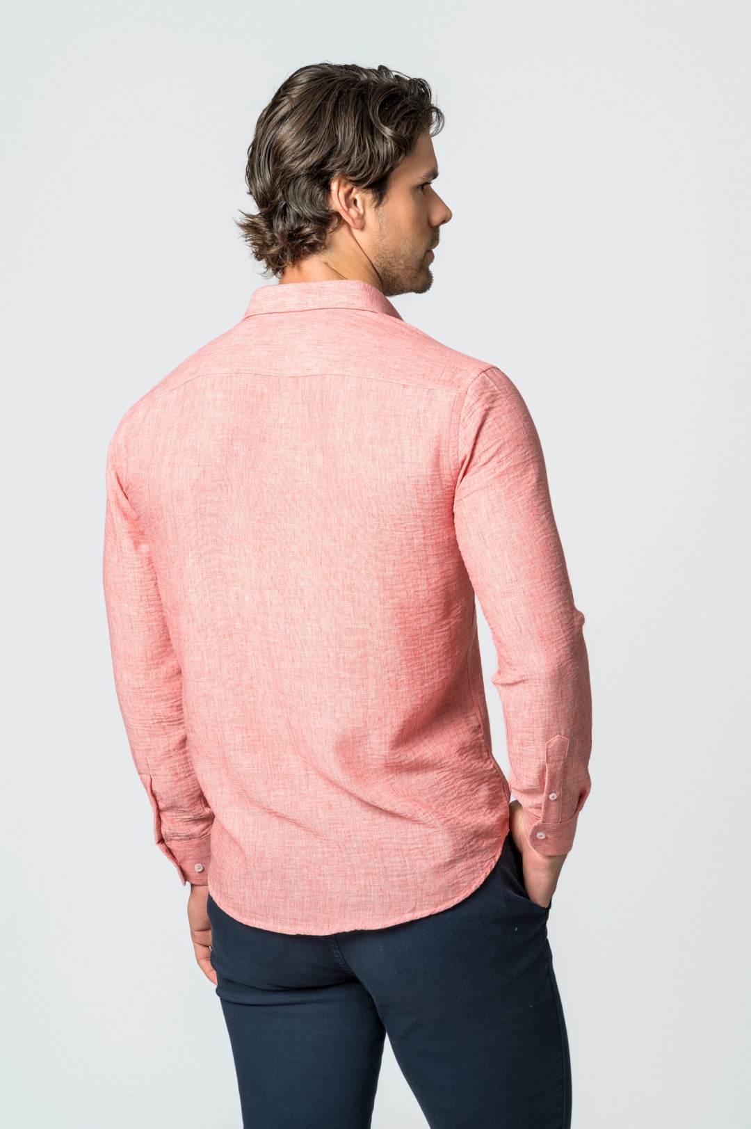 CAMISA DYE CORAL