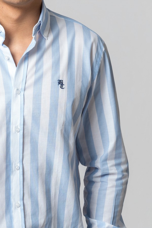 CAMISA RAYAS BLUE 2