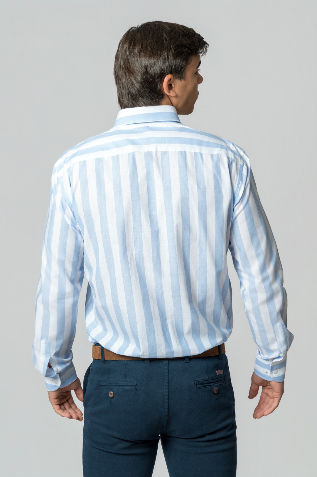 CAMISA RAYAS BLUE