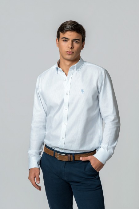 CAMISA LINEA AZUL