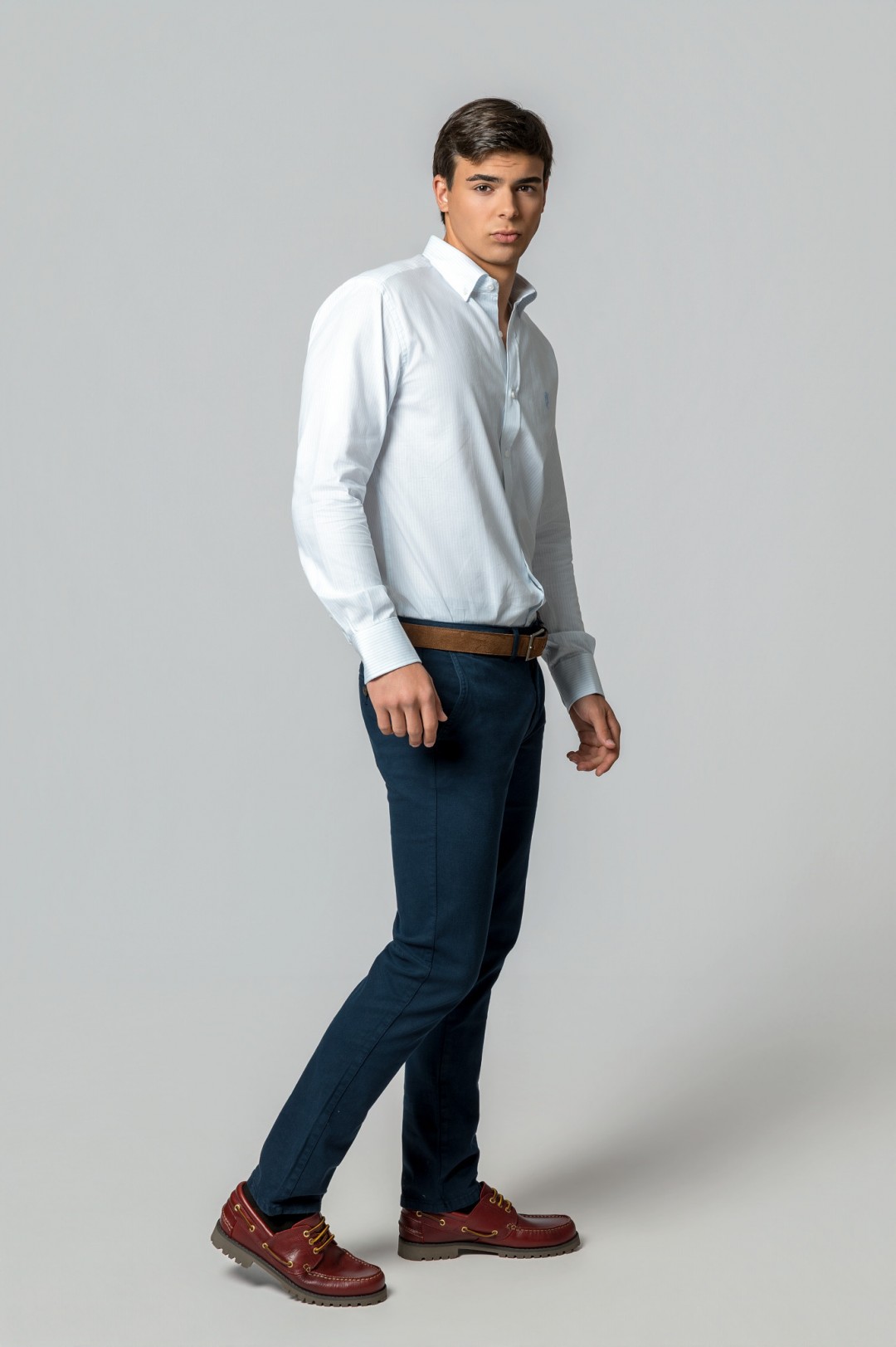 CAMISA LINEA AZUL
