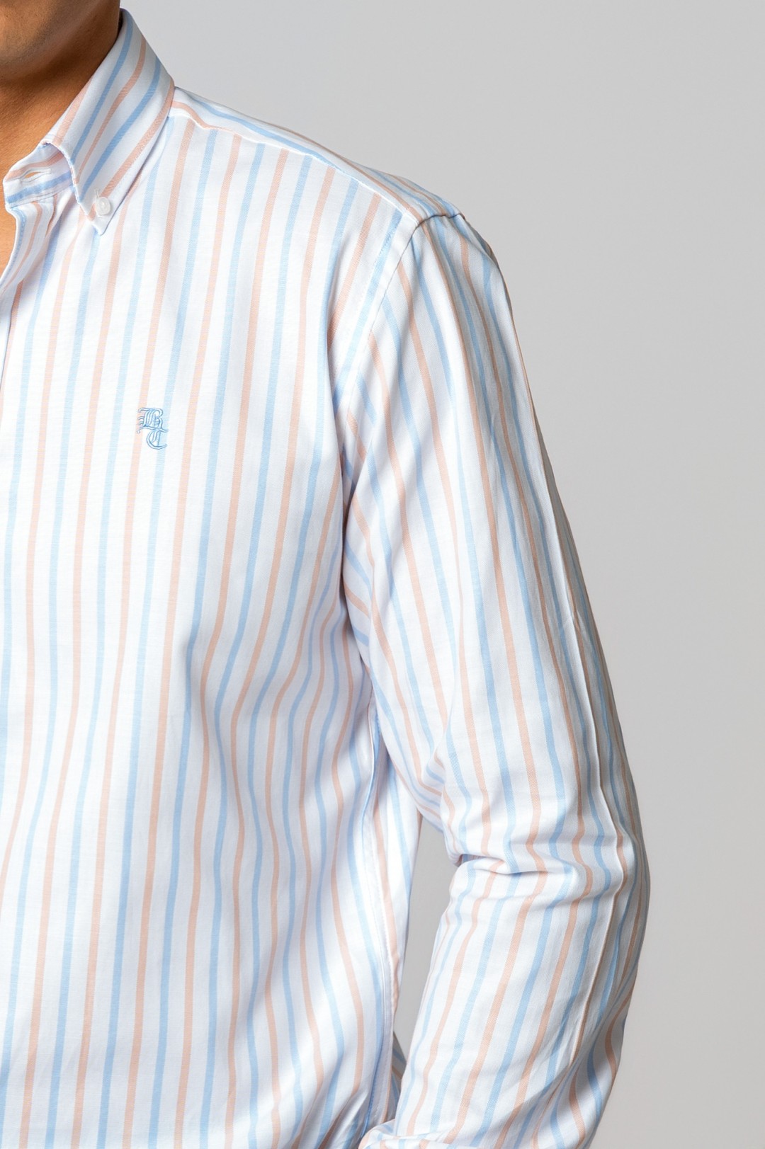CAMISA RAYAS PASTEL