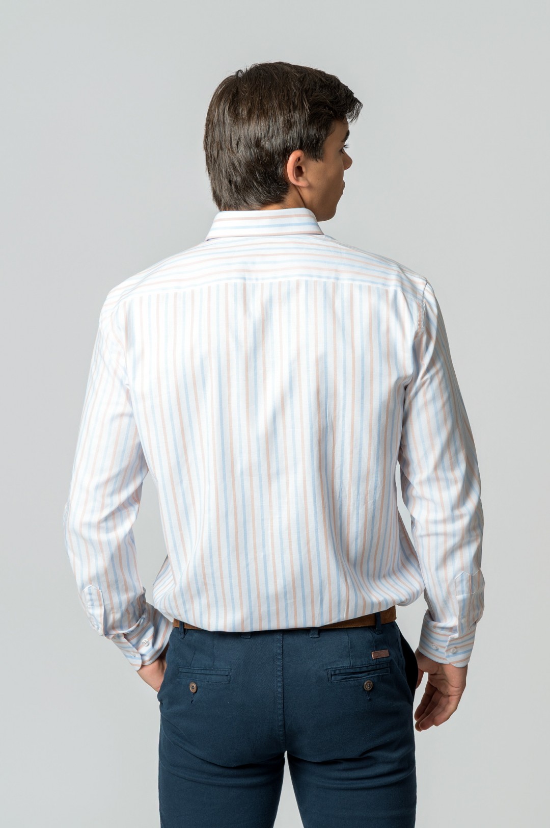 CAMISA RAYAS PASTEL