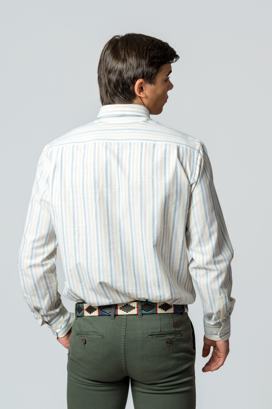 CAMISA RAYAS PASTEL