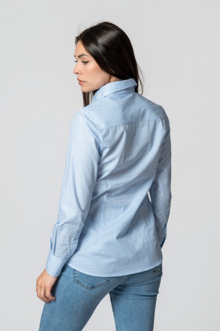 CAMISA CUADRO CHIC AZUL