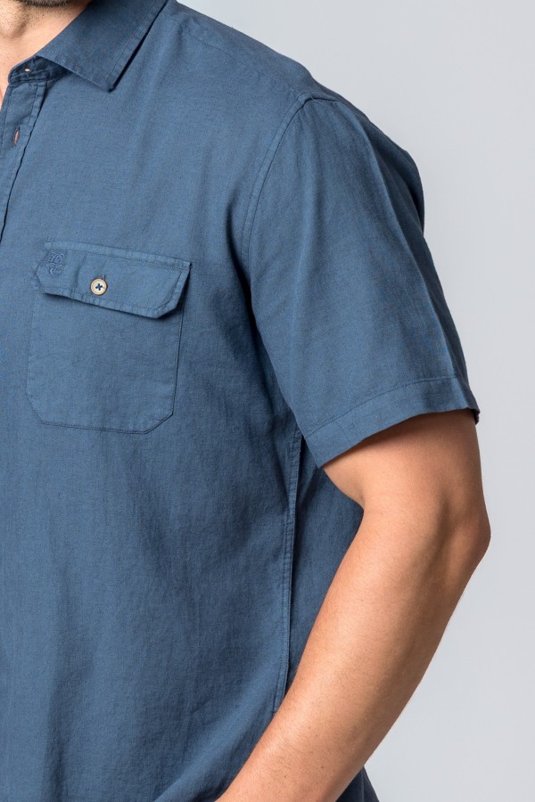 CAMISA M/CORTA NAVY 2