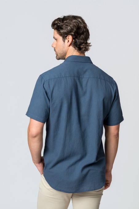 CAMISA M/CORTA NAVY