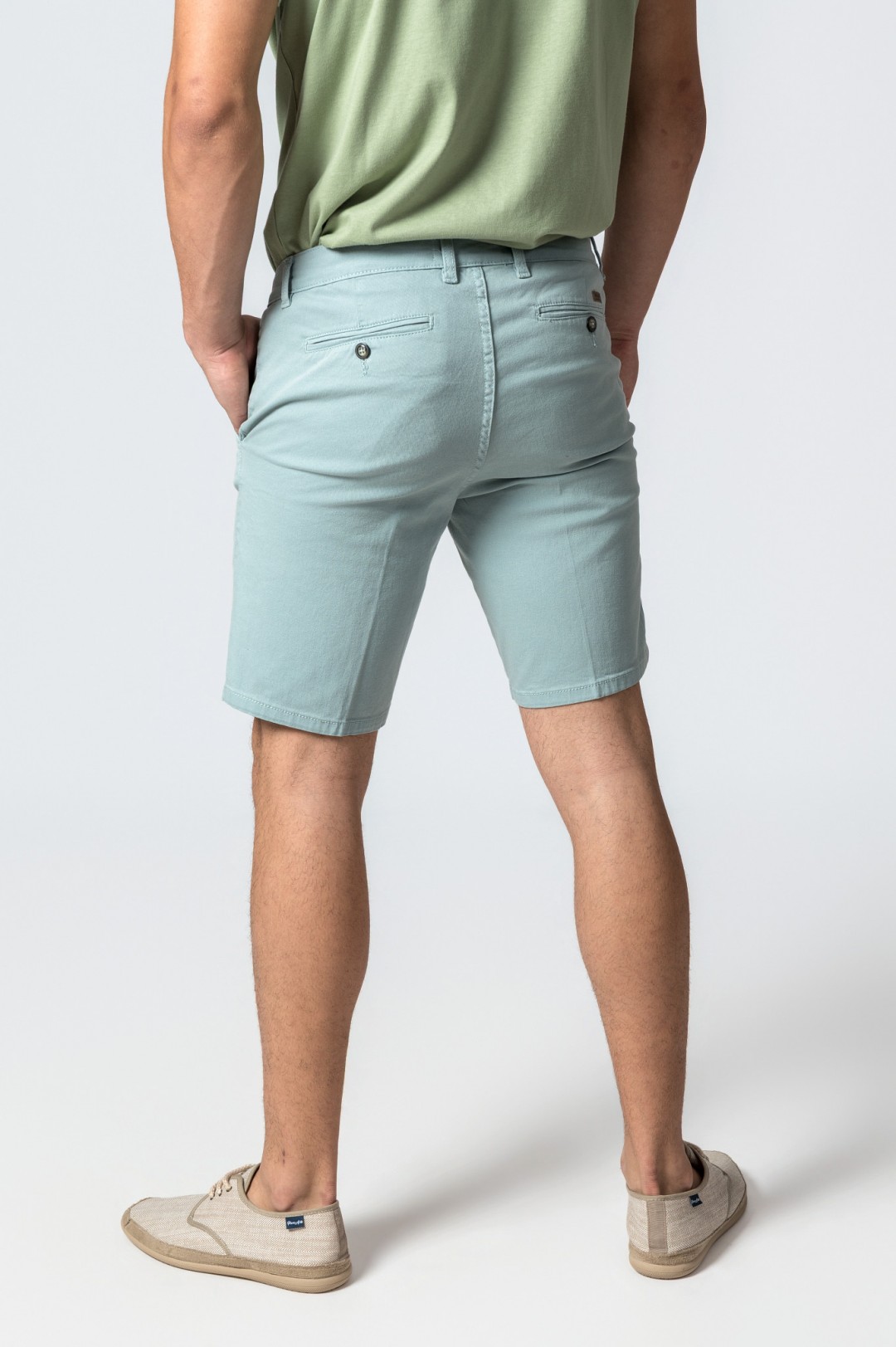 BERMUDA BRITISH WASHED BLUE