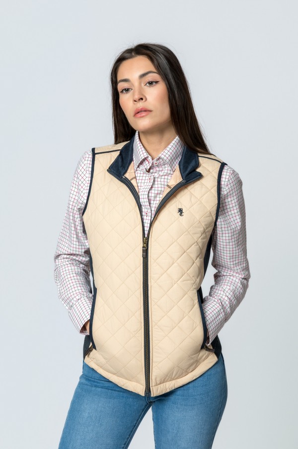 GILET BEIGE SORREL