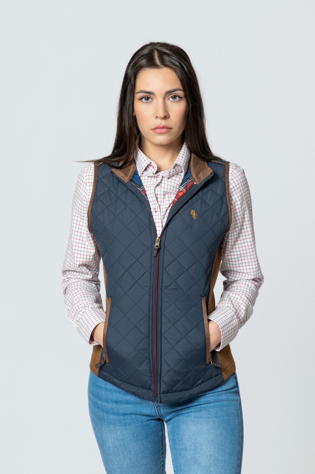 GILET SORREL BLU NAVY