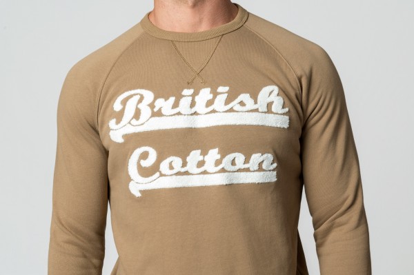 SUDADERA FELPA BRITISH COTTON OLIVE