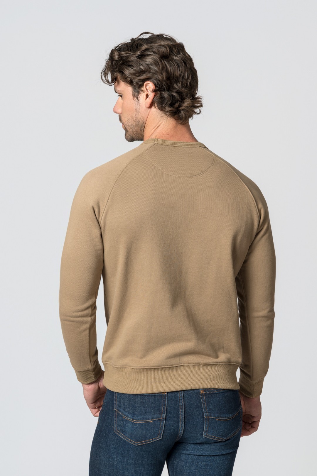SUDADERA FELPA BRITISH COTTON OLIVE