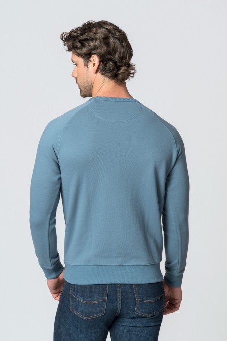 CAMISOLA BORDADA BC AZUL PETRÓLEO