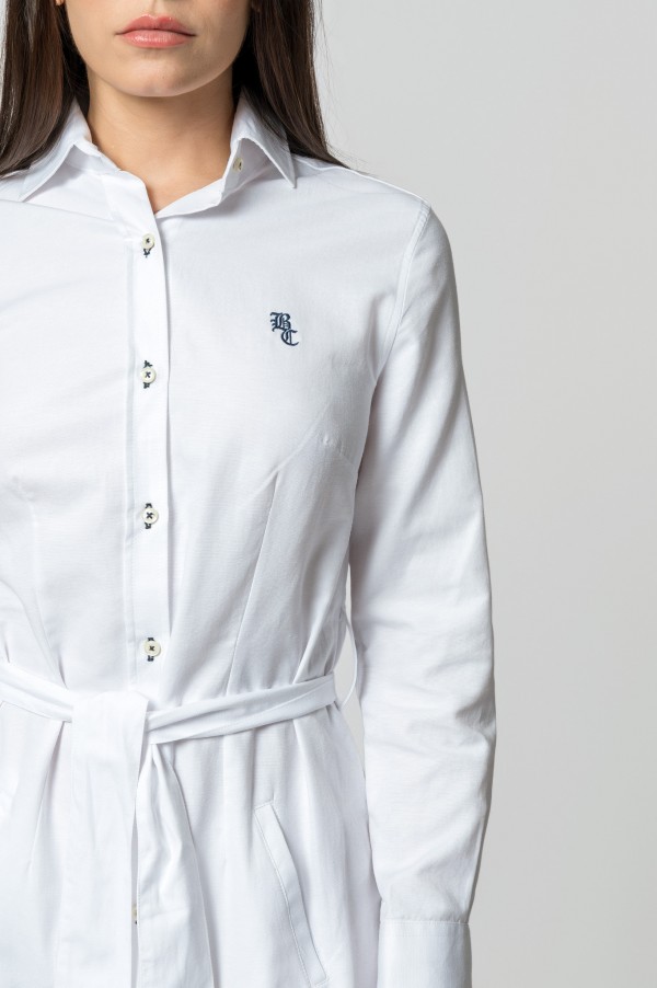 WHITE SHIRT DRESS 2