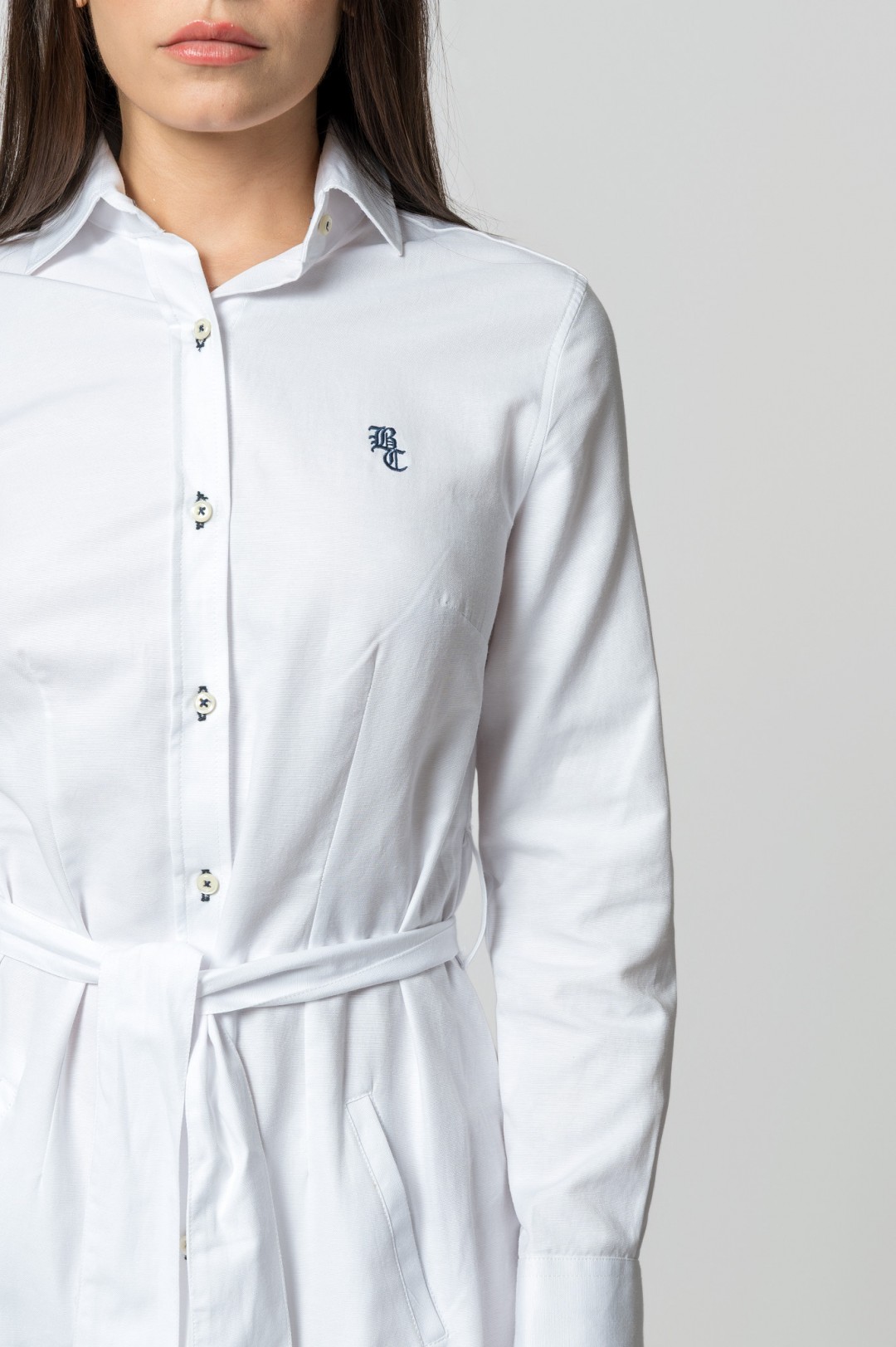 VESTIDO CAMISERO BLANCO