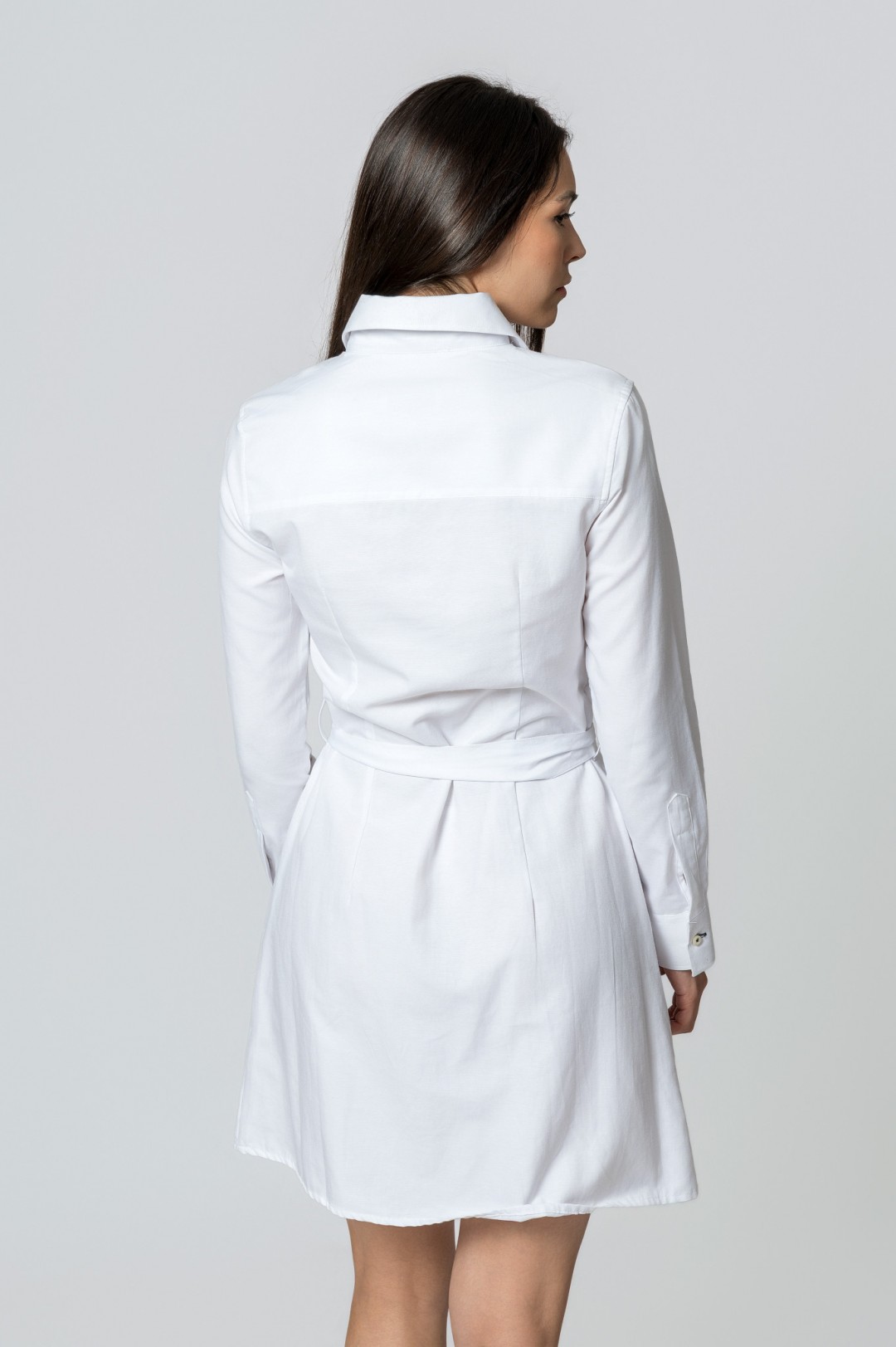 VESTIDO CAMISERO BLANCO