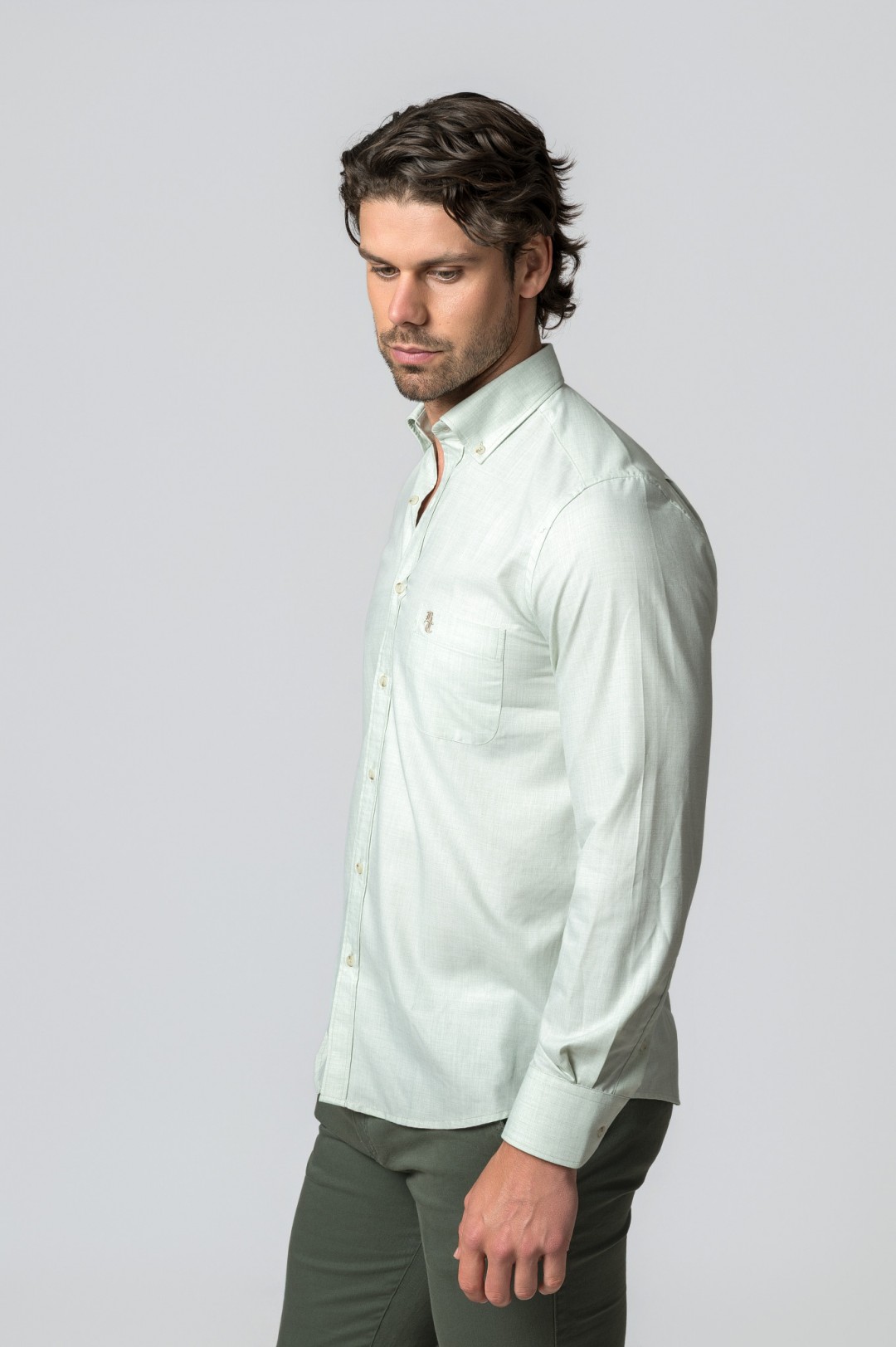 CAMISA MENTA COTTON