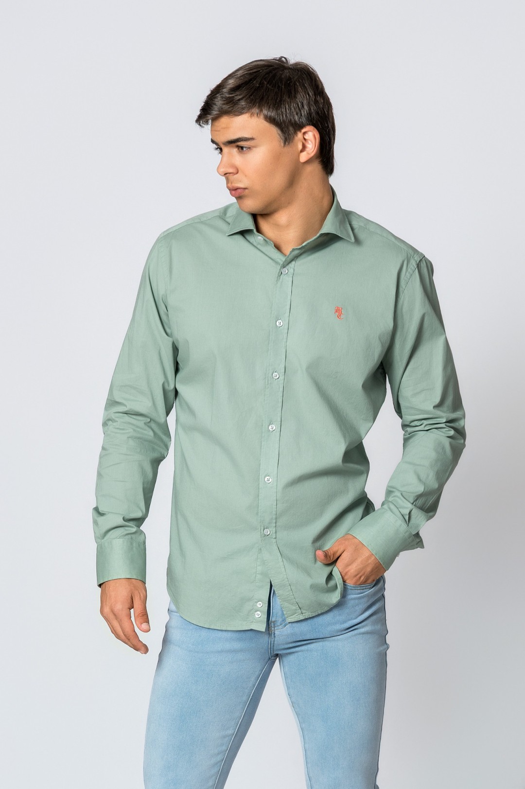 CAMISA VERDE SALVIA