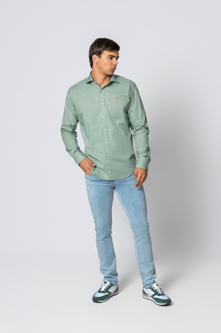 CAMISA VERDE SALVIA
