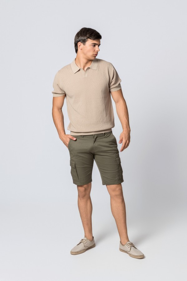 POLO M/CORTA CAMEL