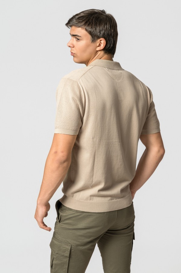 JERSEY M/CORTA CAMEL 2