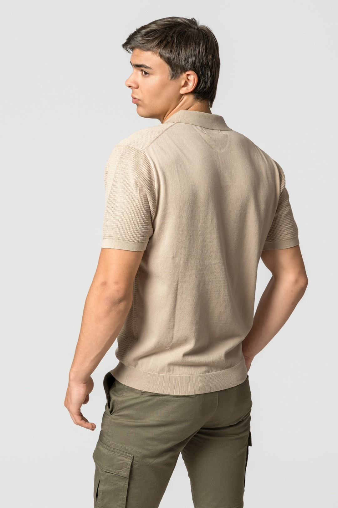 JERSEY M/CORTA CAMEL