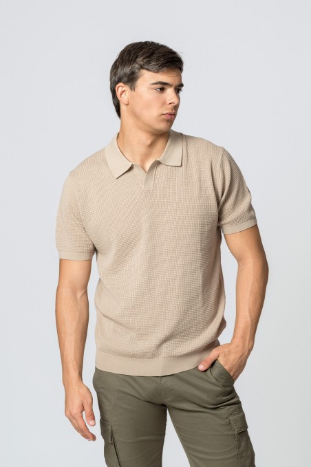 JERSEY M/CORTA CAMEL