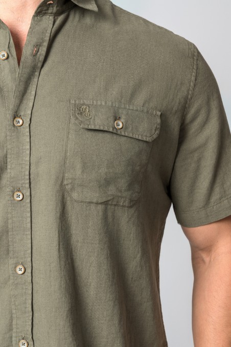 CAMISA M/CORTA KAKI