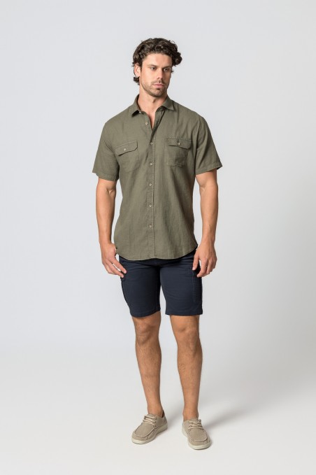 CAMISA M/CORTA KAKI