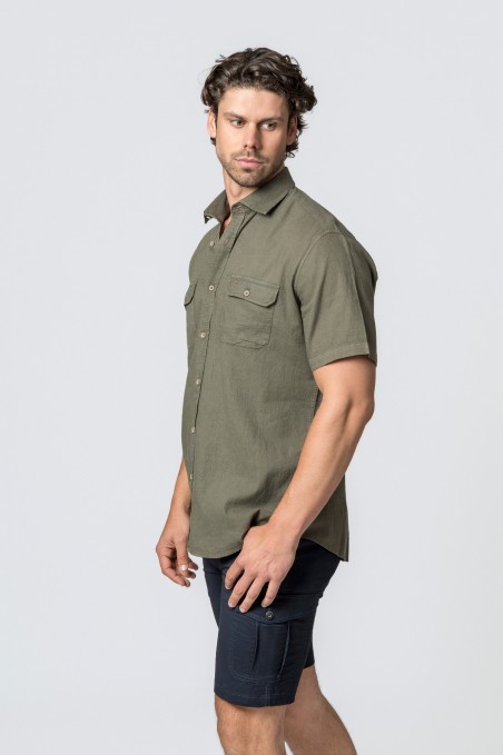 CAMISA M/CORTA KAKI