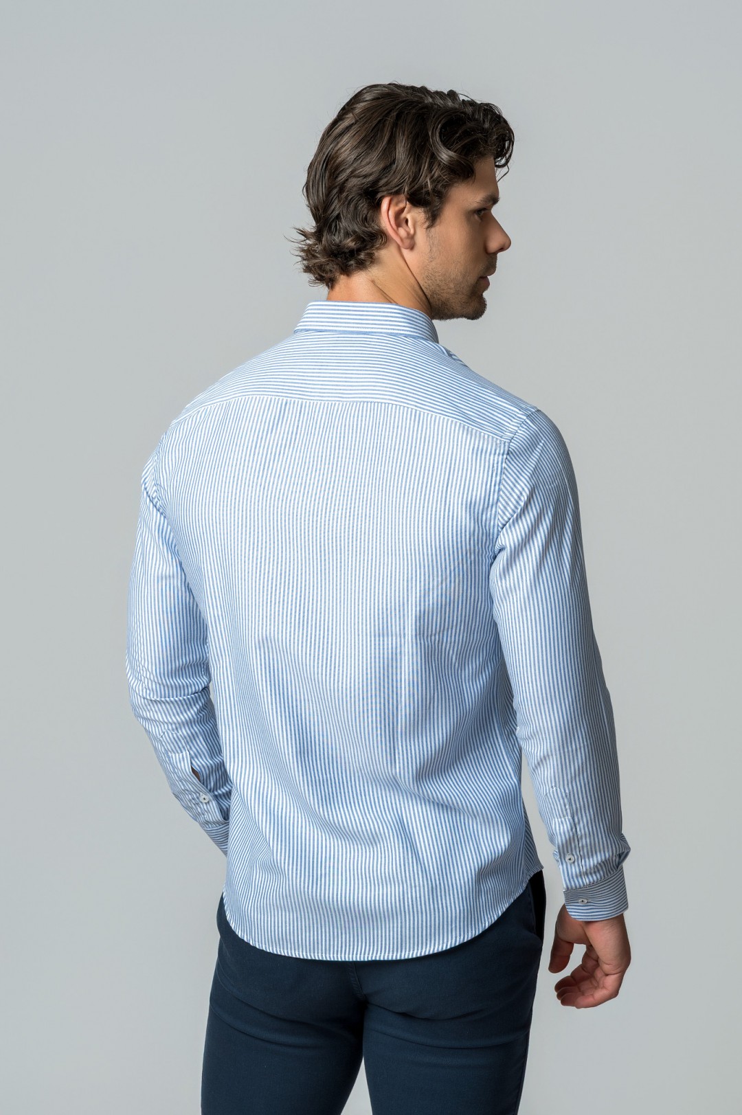 CAMISA RAYAS MARINERA