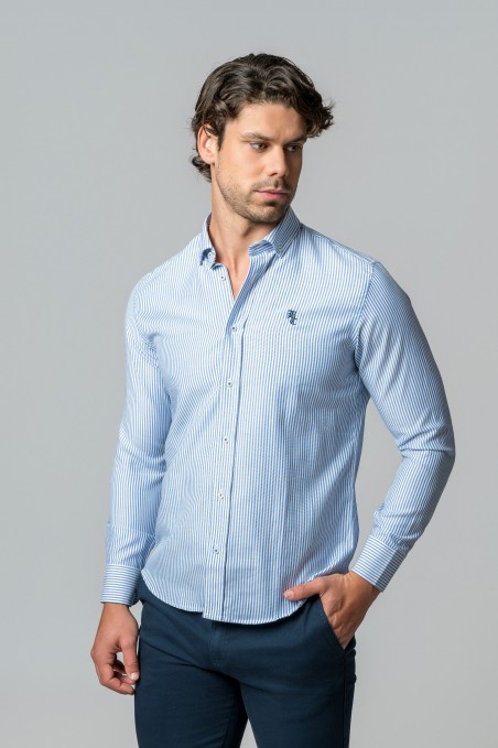 CAMISA RAYAS MARINERA